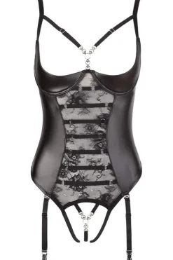 Abierta Fina Black String Body