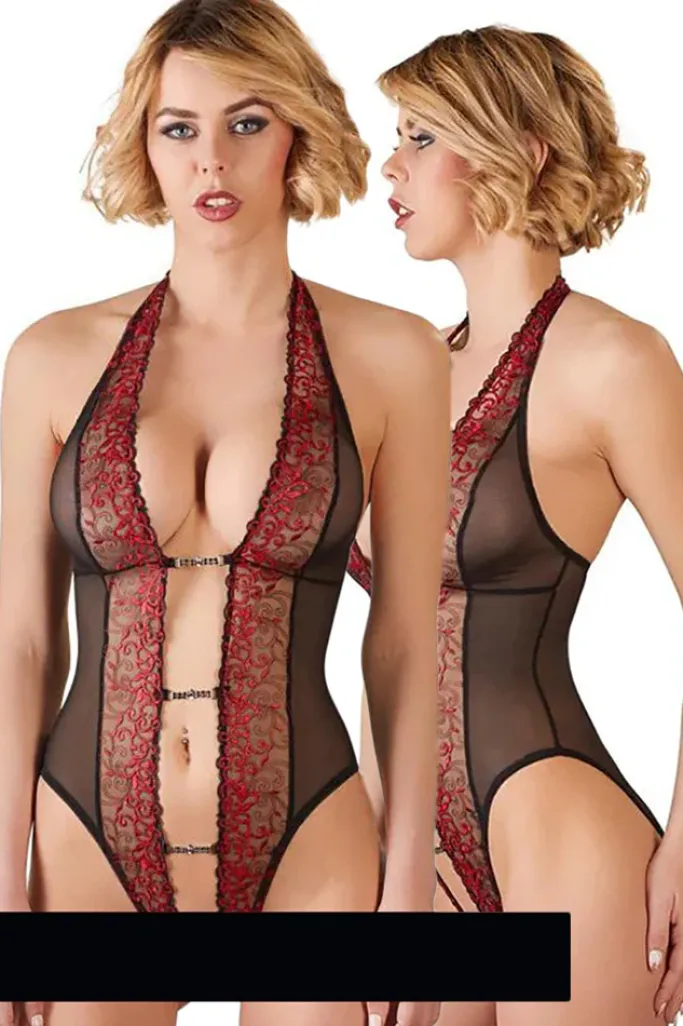 Abierta Fina Body with Rhinestones (XL)