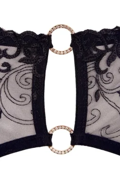 Abierta Fina Bra Set with Slits in the Cups