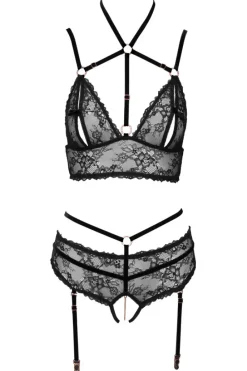 Abierta Fina Lingerie Set