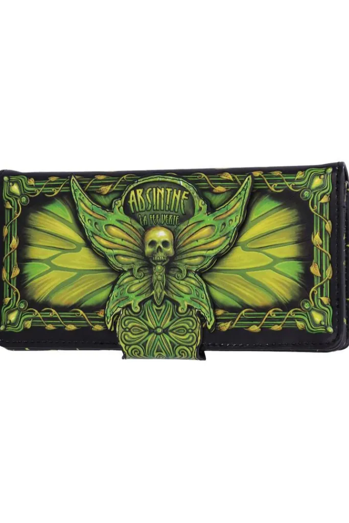 Nemesis Now Absinthe La Fee Verte Embossed Purse