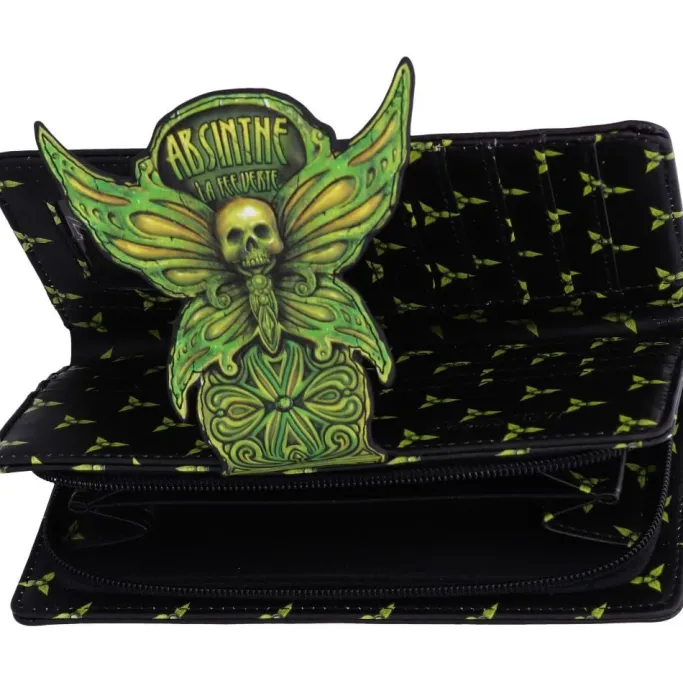 Nemesis Now Absinthe La Fee Verte Embossed Purse