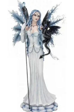 Nemesis Now Adica Fairy and Dragon Figurine 57cm