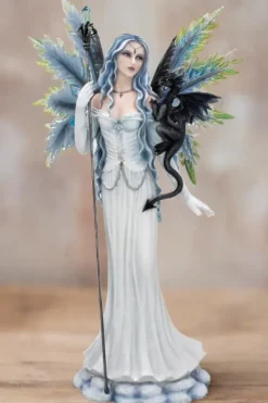 Nemesis Now Adica Fairy and Dragon Figurine 57cm