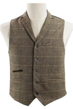 Kaymans Albert Brown Steampunk Waistcoat (36)
