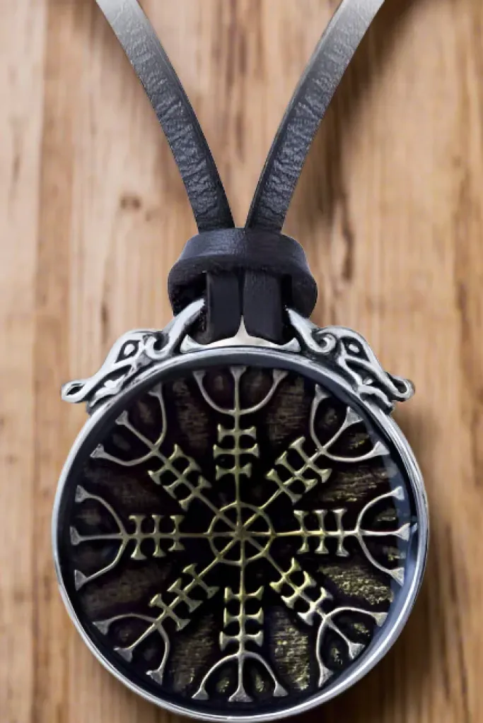 Alchemy Gothic Alchemy Aegishjalmur Pendant P875