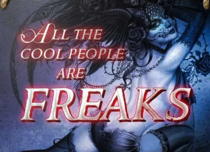 Alchemy Gothic Alchemy All the Cool People are Freaks Plaque