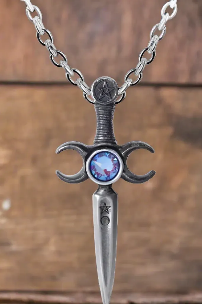 Alchemy Gothic Alchemy Athame Pendant P871