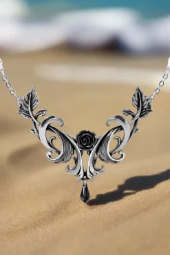 Alchemy Gothic Alchemy Baroque Rose Necklace