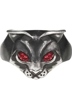 Alchemy Gothic Alchemy Bastet Goddess Ring R224
