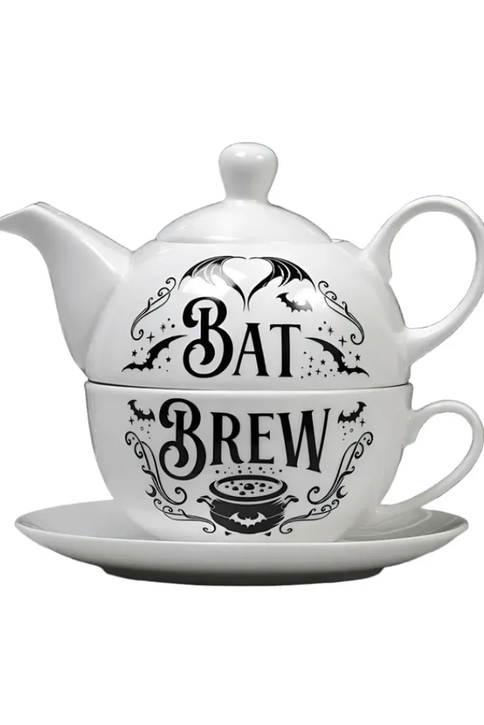 Alchemy Gothic Alchemy Bat Brew Tea Set