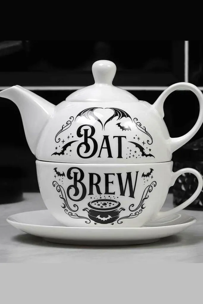 Alchemy Gothic Alchemy Bat Brew Tea Set