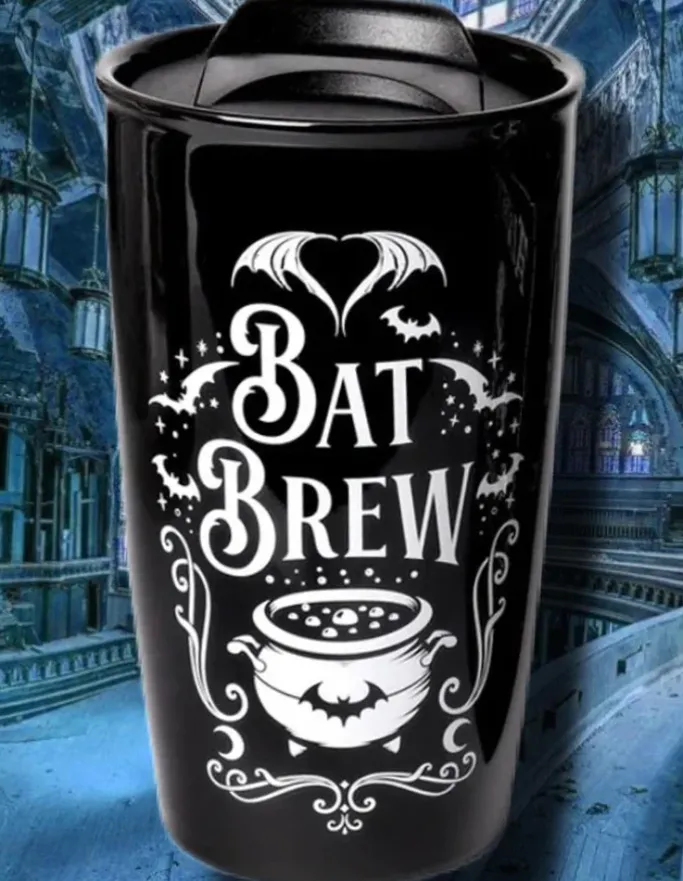 Alchemy Gothic Alchemy Bat Brew Travel Mug