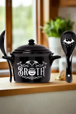 Alchemy Gothic Alchemy Bat Broth Soup Bowl