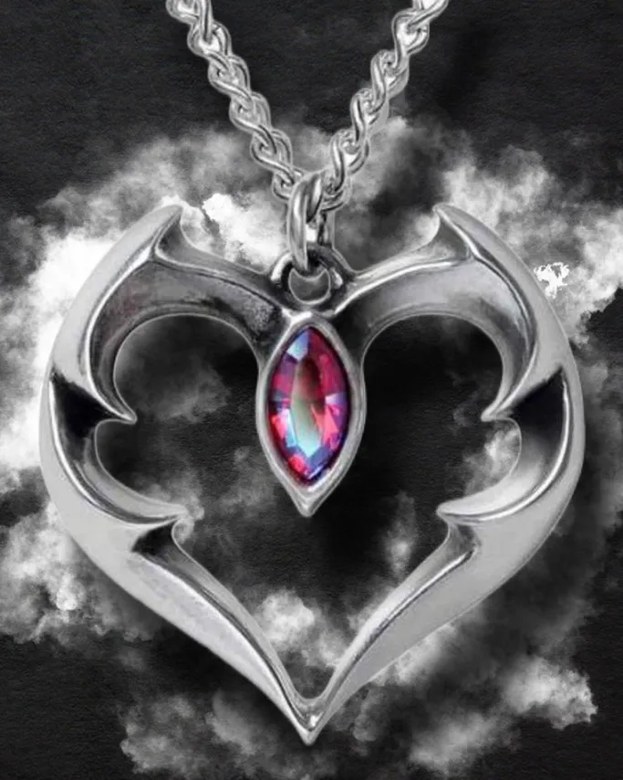 Alchemy Gothic Alchemy Batheart The Vampire's Kiss Pendant
