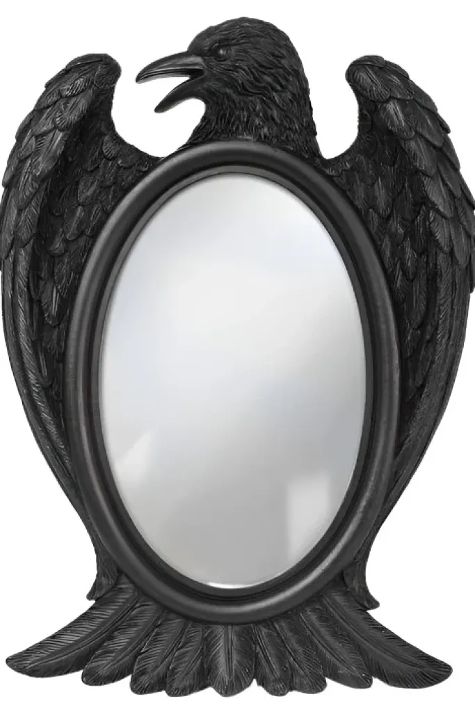 Alchemy Gothic Alchemy Black Raven Mirror