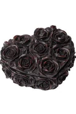 Alchemy Gothic Alchemy Black Rose Heart Box