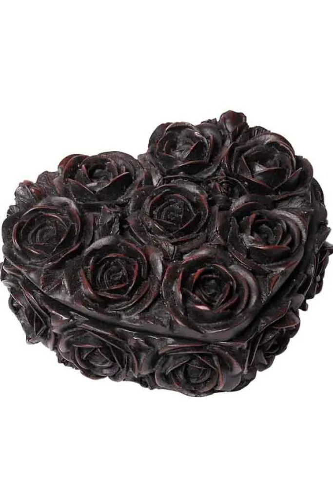 Alchemy Gothic Alchemy Black Rose Heart Box