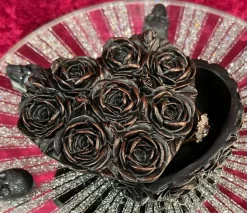 Alchemy Gothic Alchemy Black Rose Heart Box