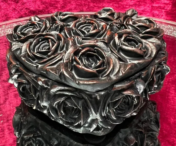 Alchemy Gothic Alchemy Black Rose Heart Box