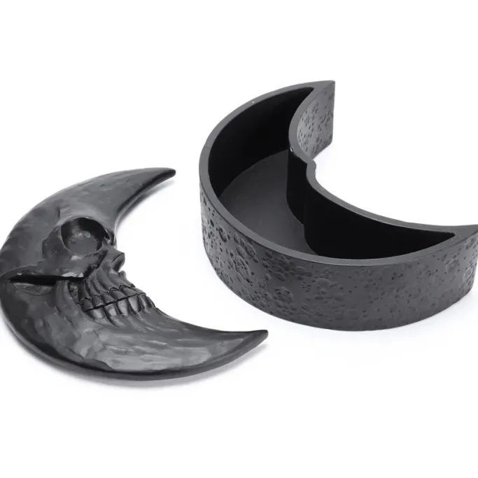 Alchemy Gothic Alchemy Black Skull Moon Box