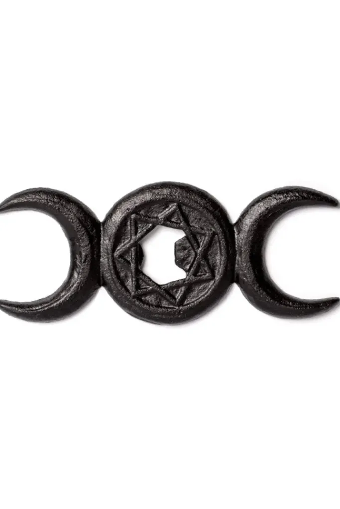 Alchemy Gothic Alchemy Black Triple Moon Bottle Opener