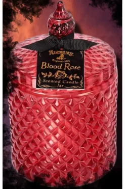Alchemy Gothic Alchemy Blood Rose Candle Jar Large