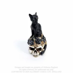Alchemy Gothic Alchemy Cat Skull Miniature