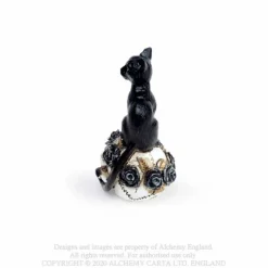 Alchemy Gothic Alchemy Cat Skull Miniature
