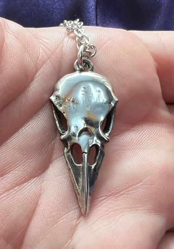 Alchemy Gothic Alchemy Coeur Crane Necklace