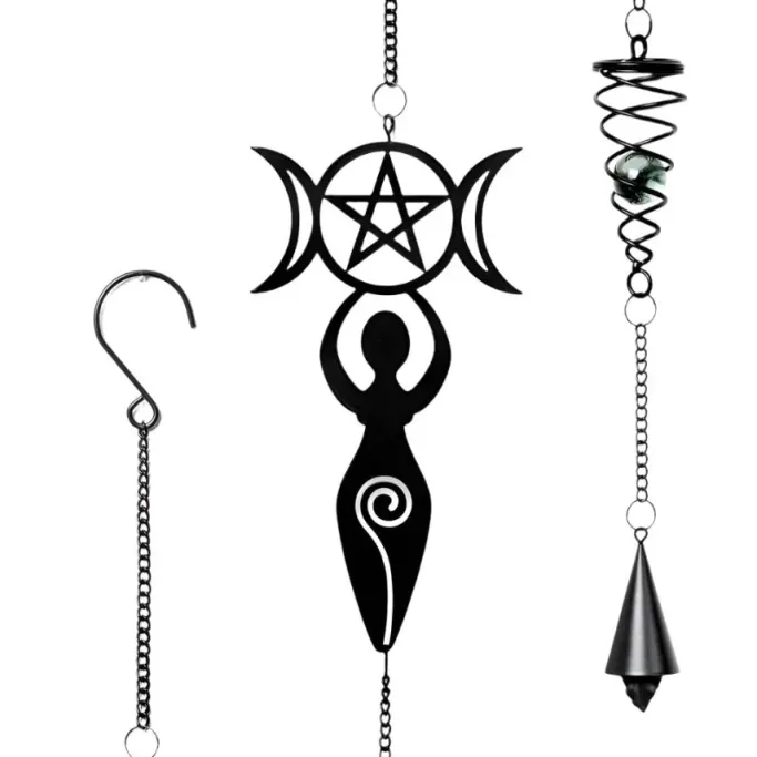 Alchemy Gothic Alchemy Danu Goddess Wind Chime