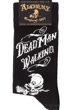 Alchemy Gothic Alchemy Dead Man Walking Socks
