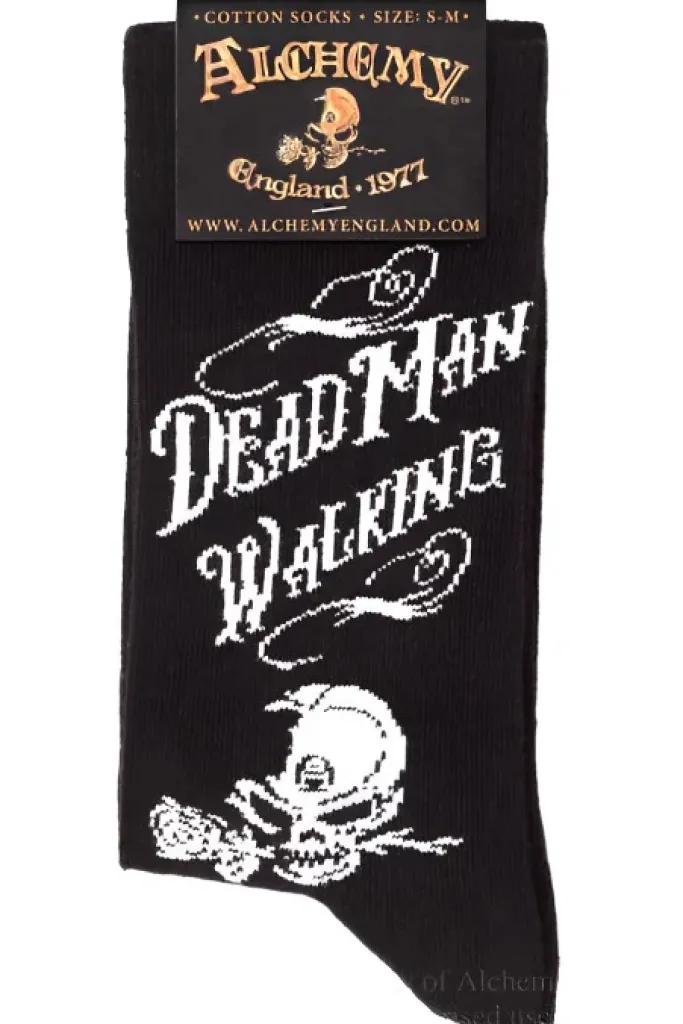 Alchemy Gothic Alchemy Dead Man Walking Socks