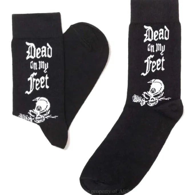 Alchemy Gothic Alchemy Dead On My Feet Socks
