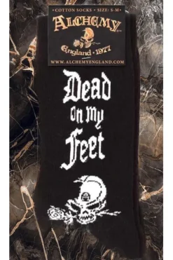 Alchemy Gothic Alchemy Dead On My Feet Socks
