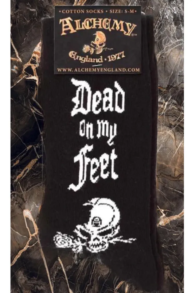 Alchemy Gothic Alchemy Dead On My Feet Socks