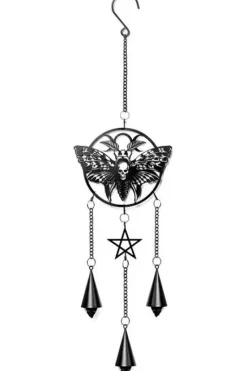 Alchemy Gothic Alchemy Deaths Head Moth Wind Chime