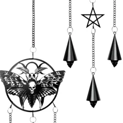 Alchemy Gothic Alchemy Deaths Head Moth Wind Chime