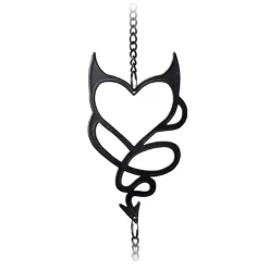 Alchemy Gothic Alchemy Devil Heart Wind Chime