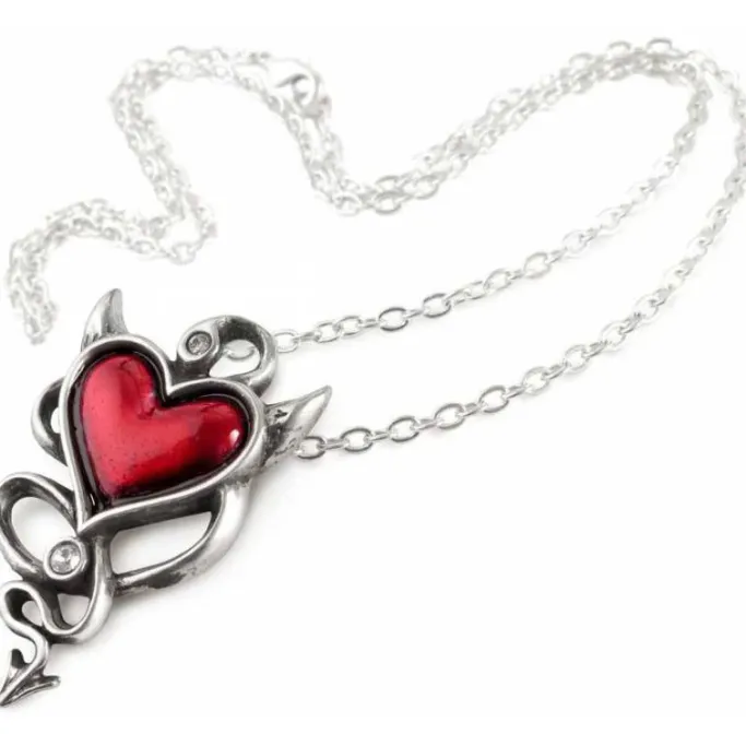 Alchemy Gothic Alchemy Devils Heart Pendant ULFP20