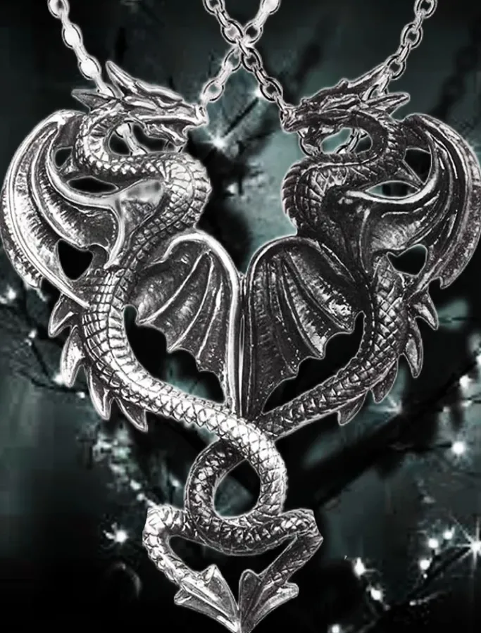 Alchemy Gothic Alchemy Draconic Tryst Pendant