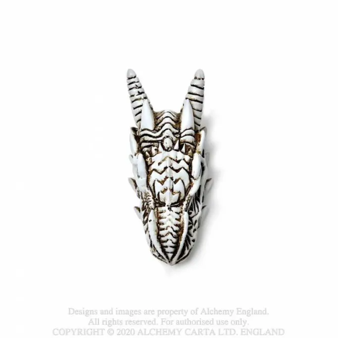 Alchemy Gothic Alchemy Dragon Skull Miniture