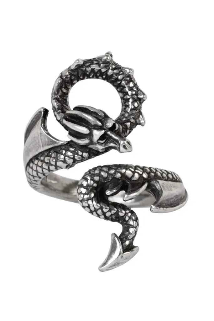 Alchemy Gothic Alchemy Dragons Lure Ring