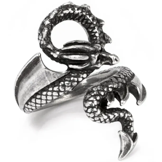 Alchemy Gothic Alchemy Dragons Lure Ring