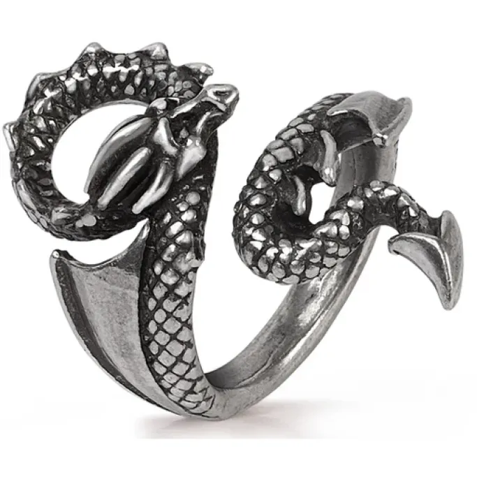 Alchemy Gothic Alchemy Dragons Lure Ring