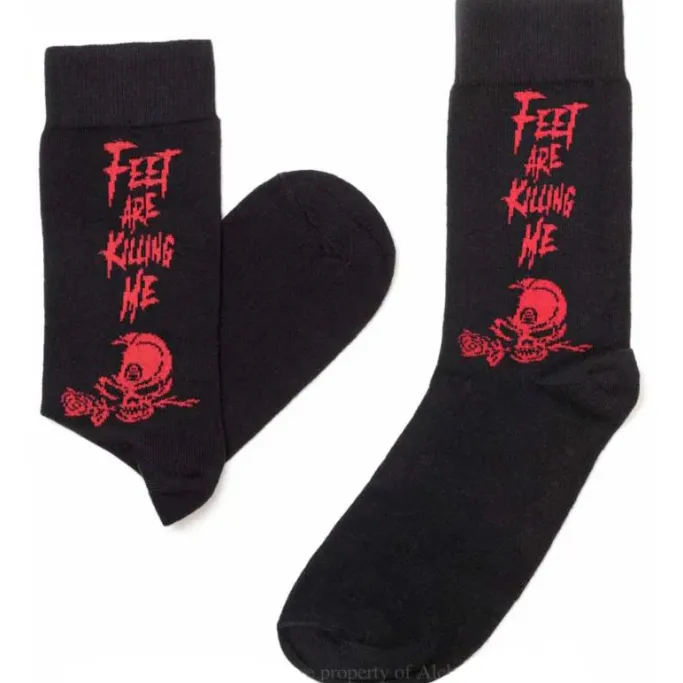 Alchemy Gothic Alchemy Feet Are Killing Me Socks