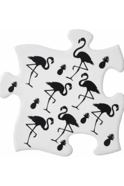Alchemy Gothic Alchemy Flamingo Pineapple Jigsaw Coasters