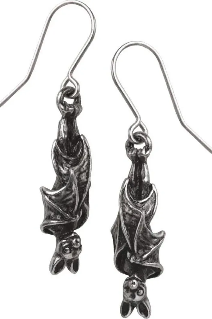 Alchemy Gothic Awaiting the Eventide Earrings