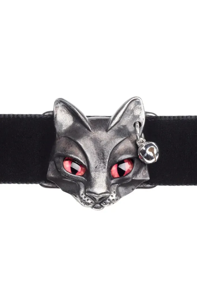 Alchemy Gothic Bastet Goddess Choker P817