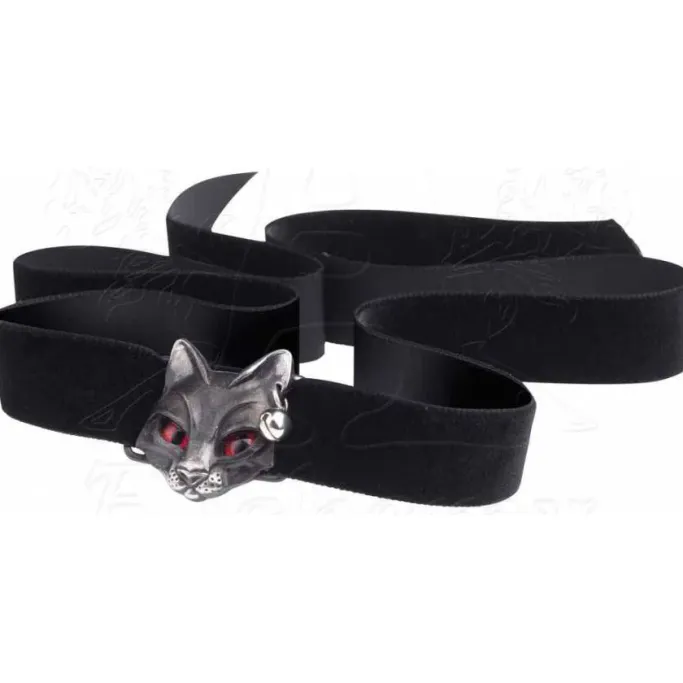 Alchemy Gothic Bastet Goddess Choker P817